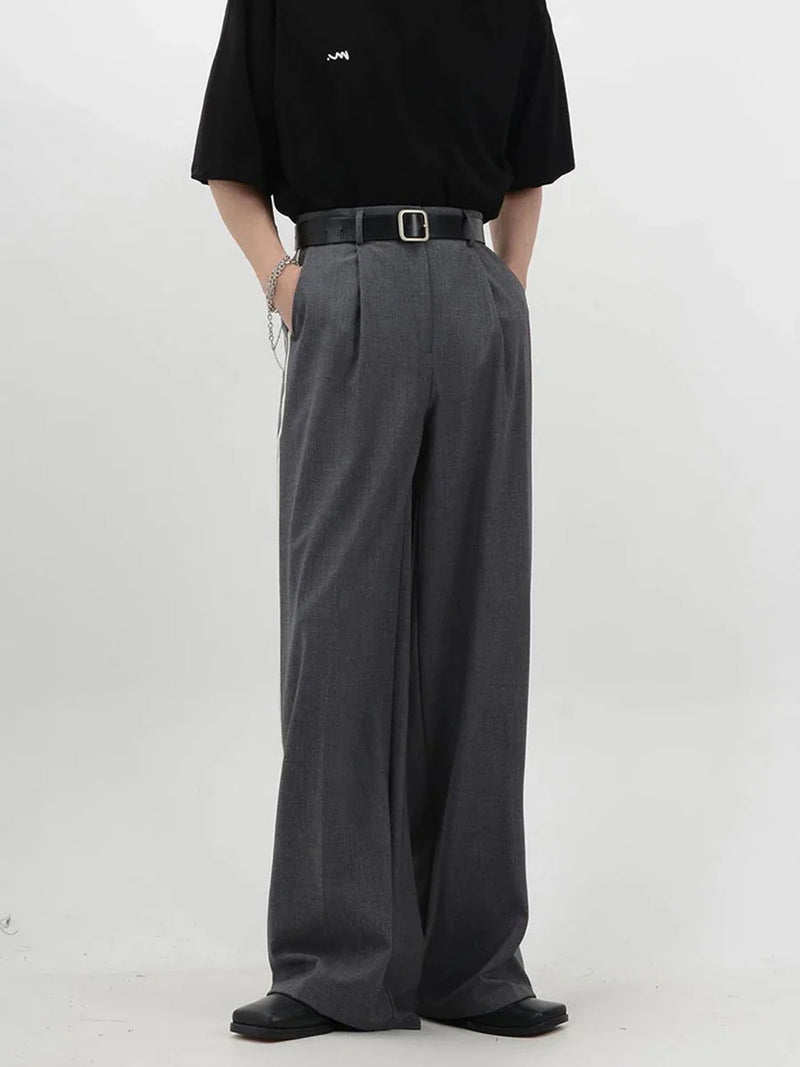 Y2K HIGH WAISTED TAILORED PANTS