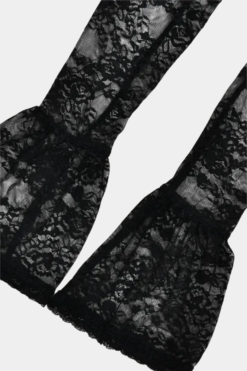 Y2K BOLERO LACE CORSET MINI DRESS