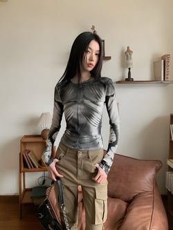 Y2K CYBER ARMOR TOP