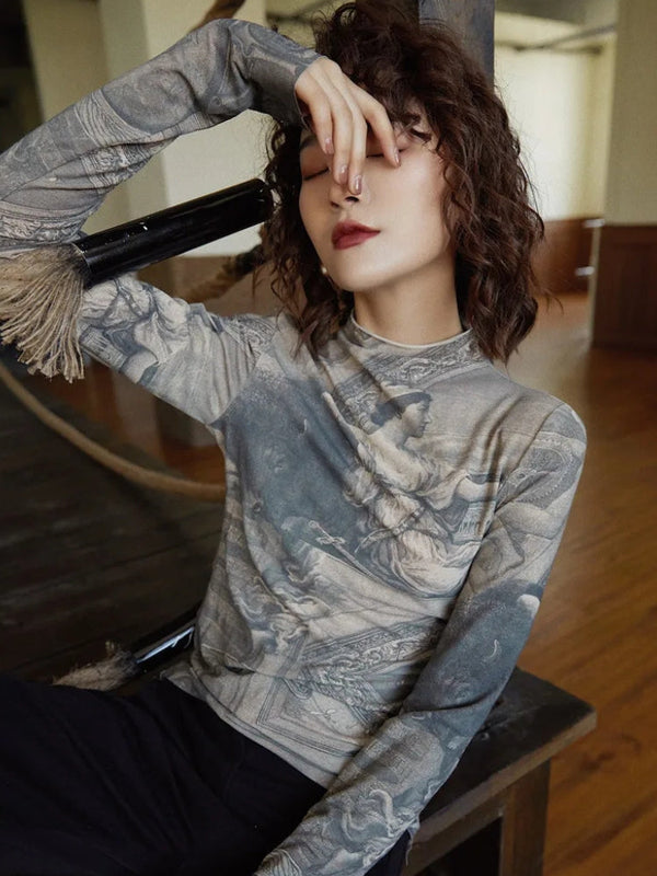 Y2K RENAISSANCE TOP